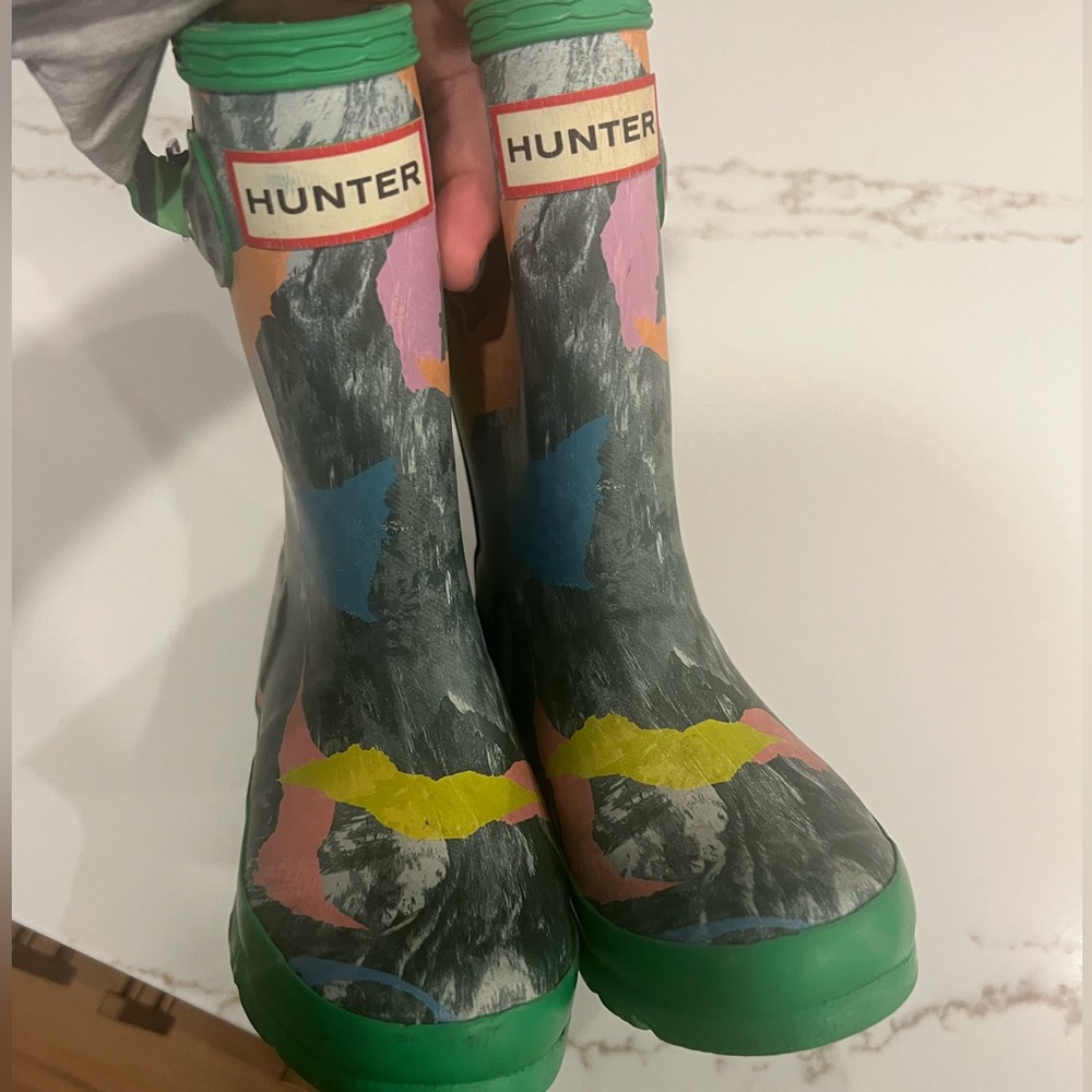 Hunter kid boots